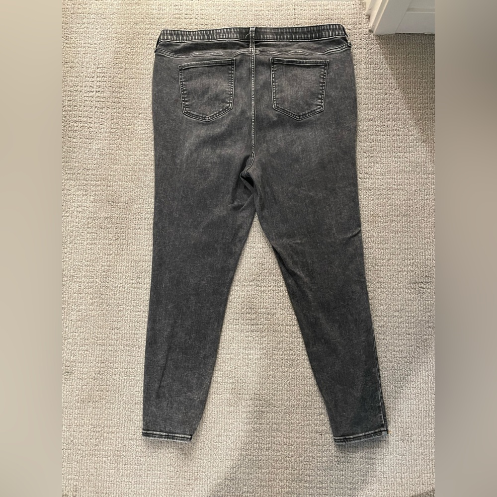 Torrid gray straight leg jeans 20